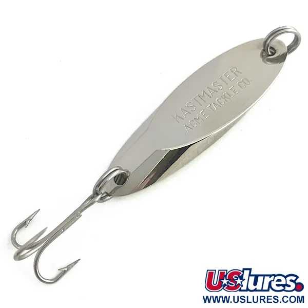 Acme Kastmaster UV (світиться в ультрафіолеті), нікель, 7 г, блесна коливалка (колебалка) #7395