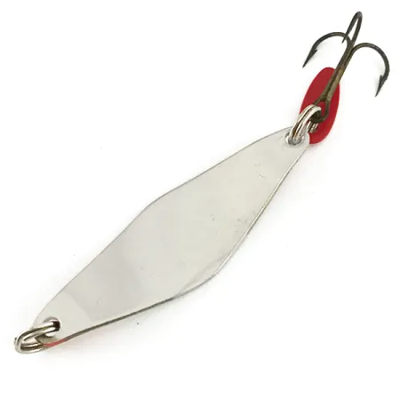 Bay de Noc Do-Jigger, нікель/червоний, 10 г, блесна коливалка (колебалка) #7397