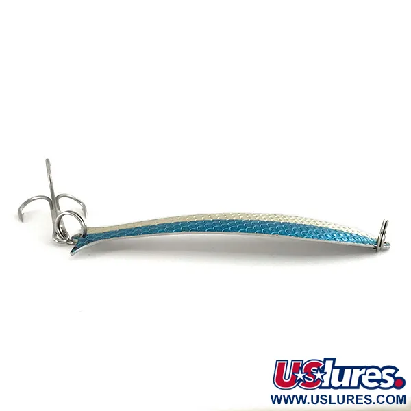 Acme Flash-King Wobbler, карбований нікель/синій, 7 г, блесна коливалка (колебалка) #7409