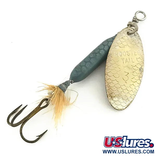 Yakima Bait Worden’s Original Rooster Tail, латунь, 6 г, блешня оберталка (вертушка) #7413