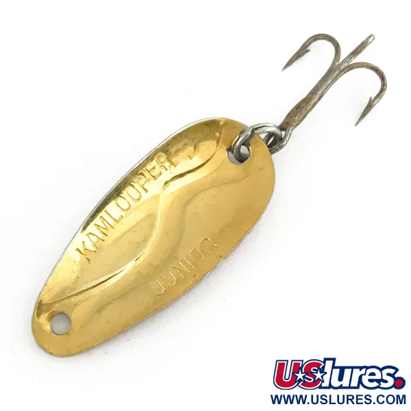 Acme Kamlooper Junior, червоний/білий/золото, 7 г, блесна коливалка (колебалка) #7418