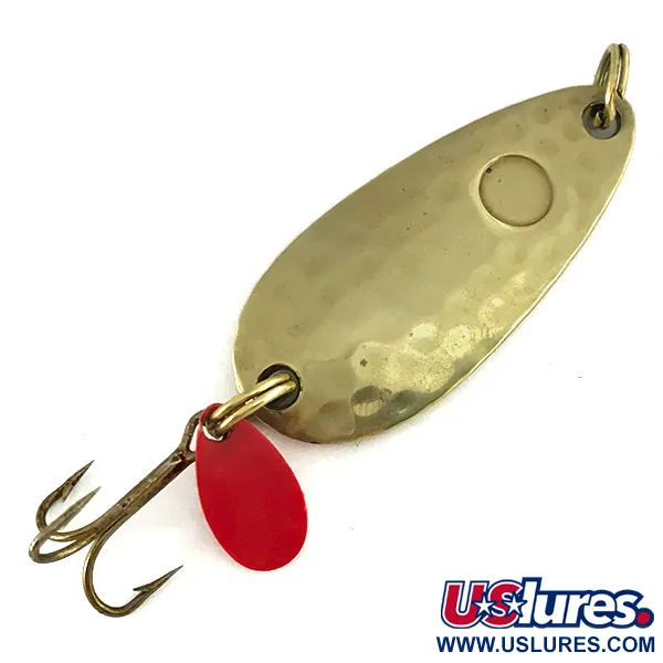 Luhr Jensen Les Davis Hotrod, Карбована латунь, 7 г, блесна коливалка (колебалка) #7421