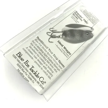 Blue Fox Strobe Tear Drop Spoon, Fire Tiger, 11 г, блесна коливалка (колебалка) #7423