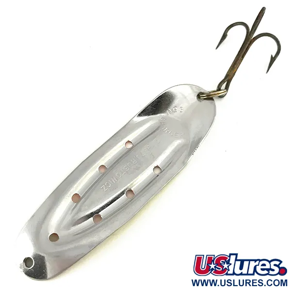 Rustowicz Charger №3 UV (світиться в ультрафіолеті), жовтий/червоний/нікель, 12,5 г, блесна коливалка (колебалка) #7432