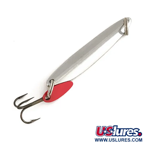  Bay de Noc Swedish Pimple, нікель/синій, 5,5 г, блесна коливалка (колебалка) #7442