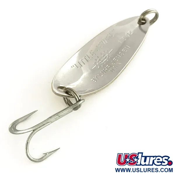 Luhr Jensen Little Jewel, нікель, 9 г, блесна коливалка (колебалка) #7449