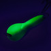 Acme Dazzler #2 UV (світиться в ультрафіолеті), зелений/жовтий/нікель, 7 г, блесна коливалка (колебалка) #7455