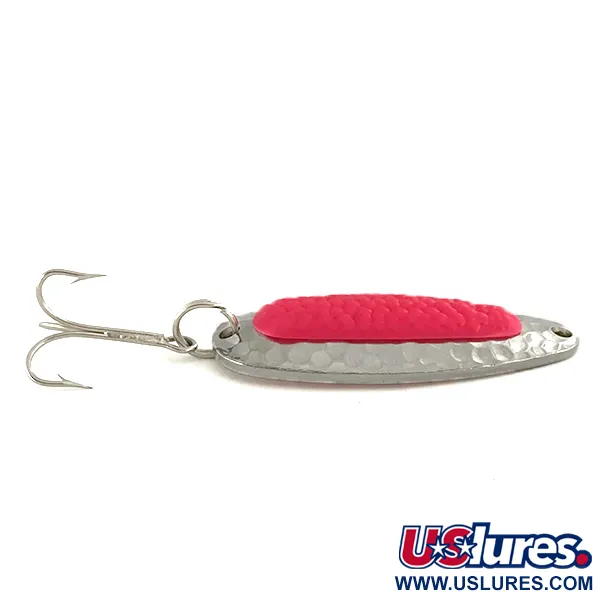  Blue Fox Pixee UV (світиться в ультрафіолеті), карбований нікель/рожевий, 14 г, блесна коливалка (колебалка) #7466