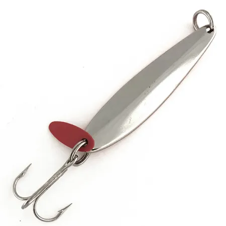 Bay de Noc Swedish Pimple UV (світиться в ультрафіолеті), червоний, 14 г, блесна коливалка (колебалка) #7469