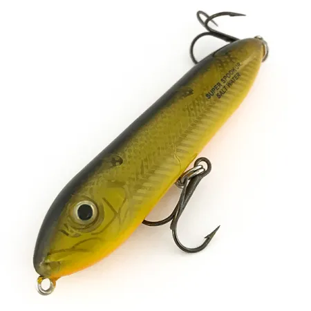 Heddon Excalibur Super Spook Saltwater, Оливковий, 14 г, воблер #7475