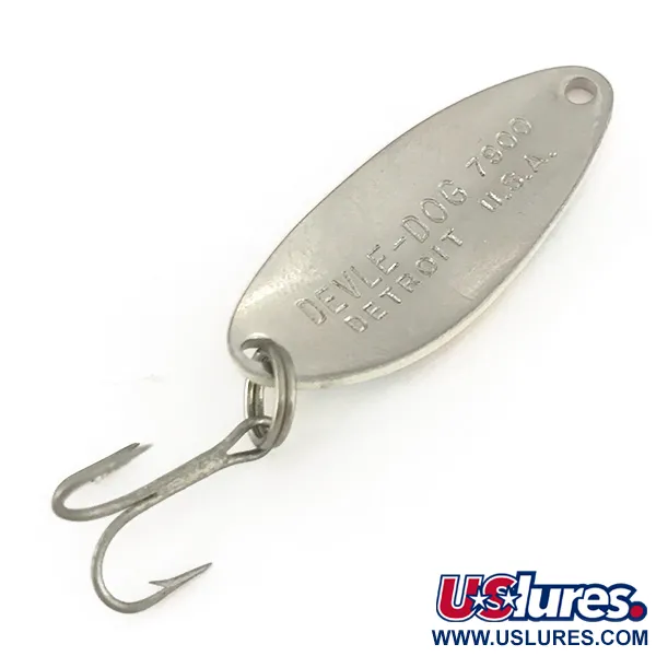 Eppinger Dardevle Devle-Dog 7900, Pearl, 7 г, блесна коливалка (колебалка) #7491