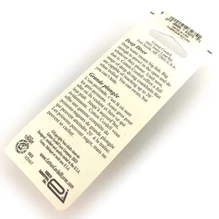 Cotton Cordell Grappler Shad Deep Diver, Gold/orange, 7 г, воблер #7497