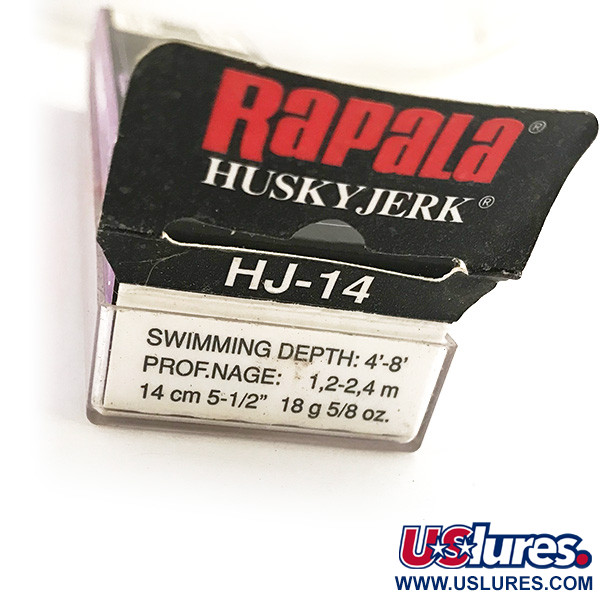  Rapala Husky Jerk HJ 14, Yellow Perch, 18 г, воблер #7498