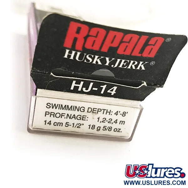 Rapala Husky Jerk HJ 14, Yellow Perch, 18 г, воблер #7498