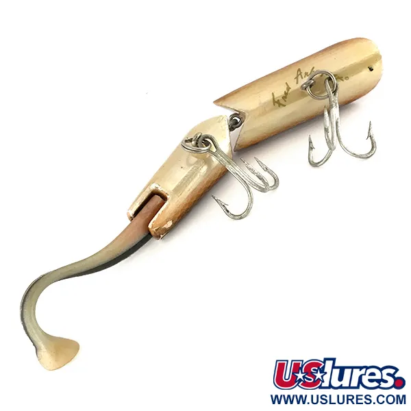  Fred Arbogast A.C. Plug вінтажний попер, коричневий, 28 г, воблер #7508