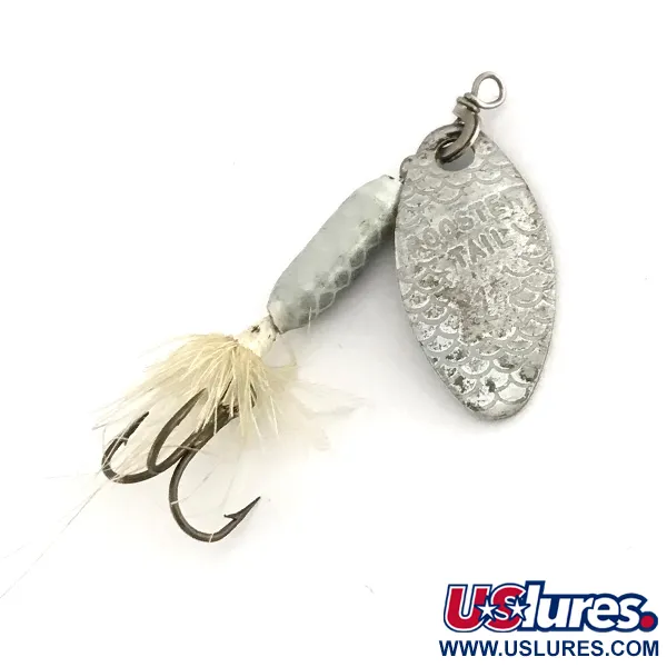 Yakima Bait Worden’s Original Rooster Tail 1, срібло, 2,6 г, блешня оберталка (вертушка) #7511