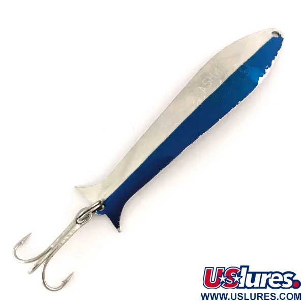 Acme Flash-King Wobble, нікель/синій, 7 г, блесна коливалка (колебалка) #7514