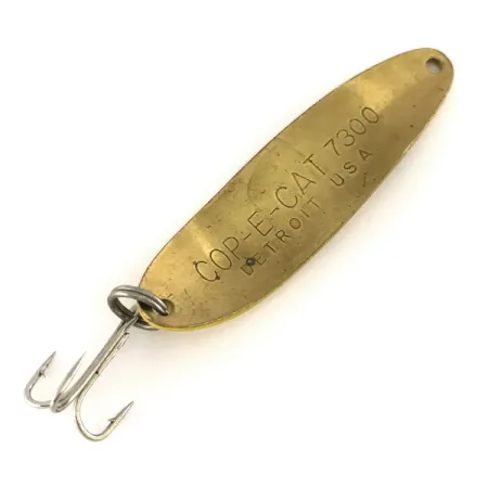 Eppinger Dardevle Cop-E-Cat 7300, Five of Diamonds (жовтий/чорний/латунь), 10 г, блесна коливалка (колебалка) #7524