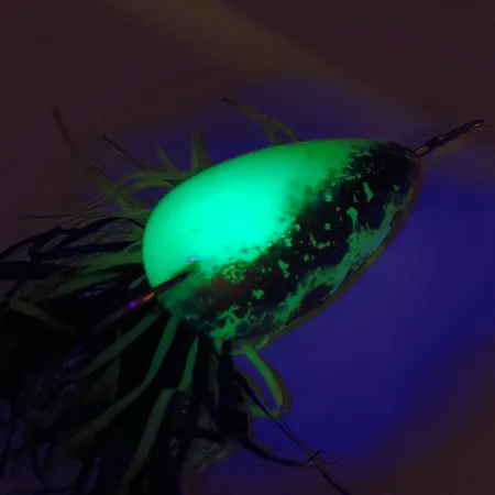 Swamp Fox Незачіпляйка Original Moss Boss UV (світиться в ультрафіолеті), зелений UV - світиться в ультрафіолеті, 14 г, блесна коливалка (колебалка) #7525