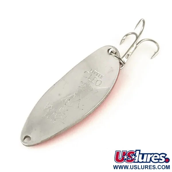 Seneca Little Cleo (Hula Girl), нікель/помаранчевий, 18 г, блесна коливалка (колебалка) #7535