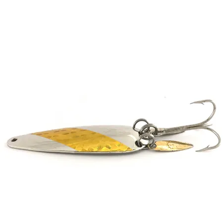 Marathon з пелюстками, нікель/золото, 12 г, блесна коливалка (колебалка) #7546