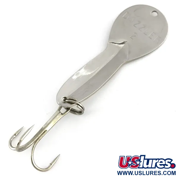 Acme Dazzler #2, карбований нікель, 7 г, блесна коливалка (колебалка) #7547