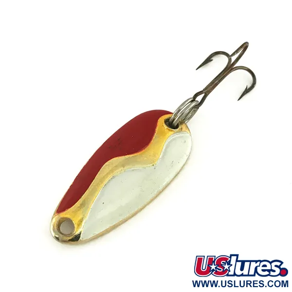 Acme Kamlooper Junior​, червоний/білий/золото, 7 г, блесна коливалка (колебалка) #7551