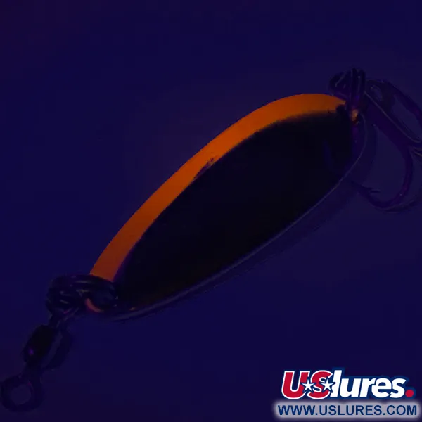 Luhr Jensen Krocodile, нікель/червоний, 9 г, блесна коливалка (колебалка) #7554