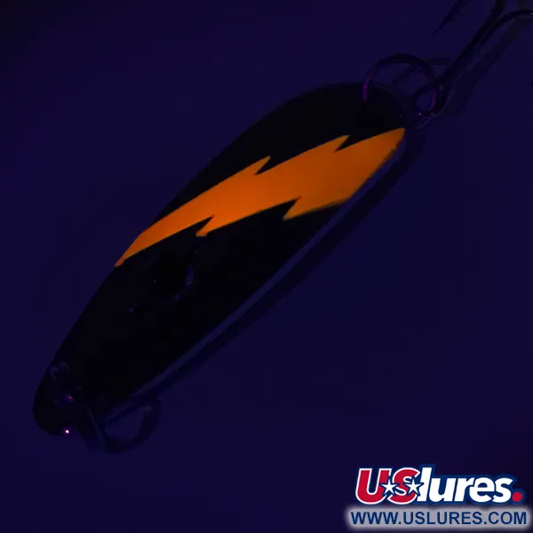 Red Eye Lures Red Eye Evil Eye UV (світиться в ультрафіолеті), нікель/помаранчевий/червоне око, 14 г, блесна коливалка (колебалка) #7556