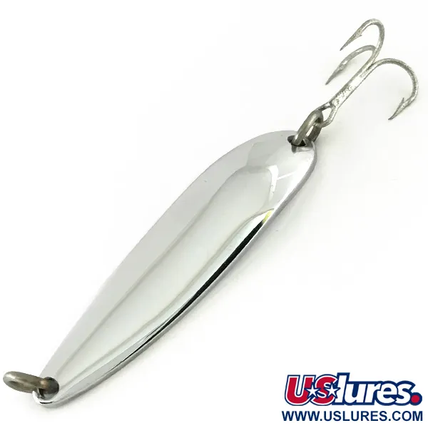 Luhr Jensen Krocodile DIE #4, нікель, 19 г, блесна коливалка (колебалка) #7566