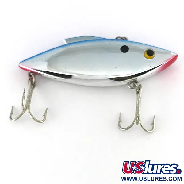  Bill Lewis Rat-L-Trap, RT 258 Chrome Black Blue, 21 г, воблер #7574