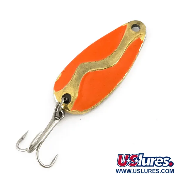 Acme Kamlooper Junior​ UV (світиться в ультрафіолеті), нікель/помаранчевий, 7 г, блесна коливалка (колебалка) #7588