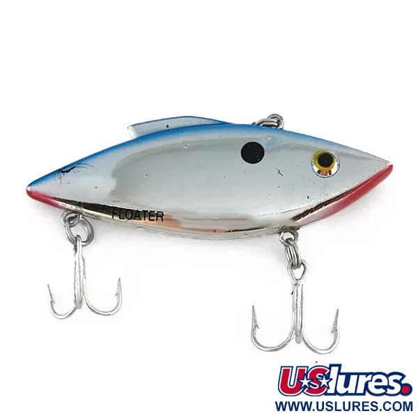  Bill Lewis Rat-L-Trap Floater, RT 258 Chrome Black Blue, 9,5 г, воблер #7591