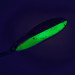 Acme Kastmaster UV (світиться в ультрафіолеті), нікель/зелений, 10,5 г, блесна коливалка (колебалка) #7592