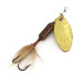 Yakima Bait Worden’s Original Rooster Tail, золото/коричневий, 2,6 г, блешня оберталка (вертушка) #7602