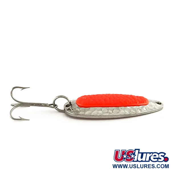  Blue Fox Pixee UV (світиться в ультрафіолеті), карбований нікель/червоний, 14 г, блесна коливалка (колебалка) #7610