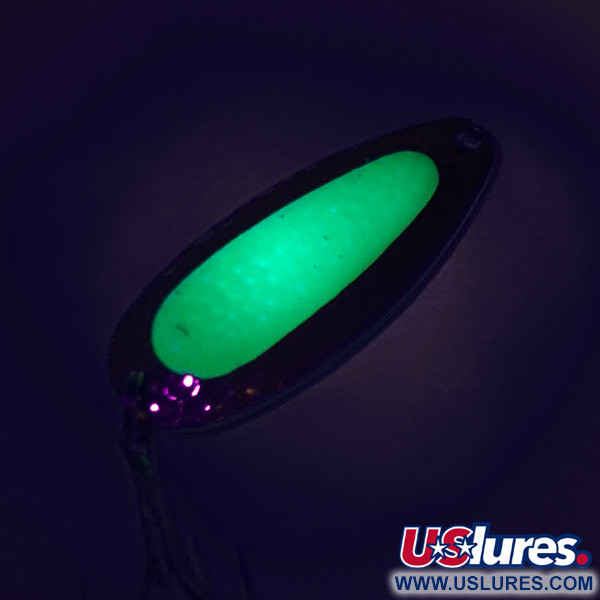  Blue Fox Pixee UV (світиться в ультрафіолеті), золото/зелений, 14 г, блесна коливалка (колебалка) #7612