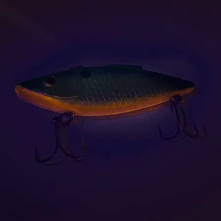 Bill Lewis Rat-L-Trap UV (світиться в ультрафіолеті), RTSY1 System Chrome Shad, 14 г, воблер #7614