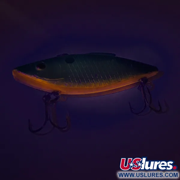  Bill Lewis Rat-L-Trap UV (світиться в ультрафіолеті), RTSY1 System Chrome Shad, 14 г, воблер #7614