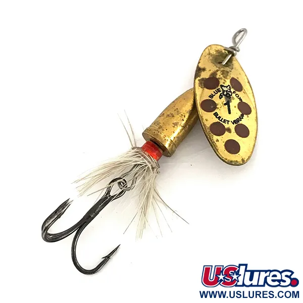 Blue Fox Bullet Vibrax 1 Foxtail, латунь, 5 г, блешня оберталка (вертушка) #7627
