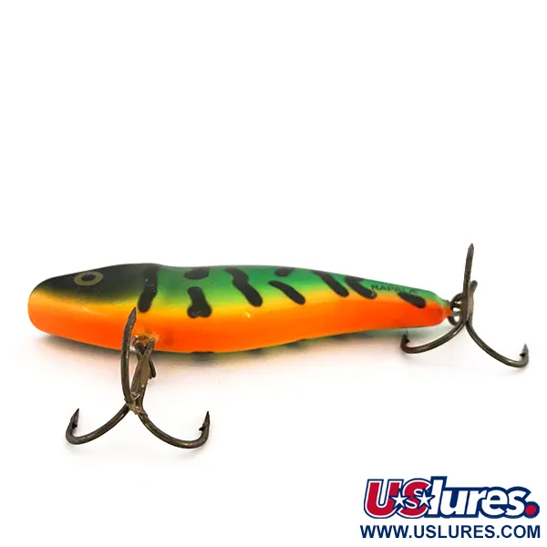 Rapala Rattl'n Rap UV (світиться в ультрафіолеті), Fire Tiger, 16 г, воблер #7641