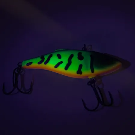 Rapala Rattl'n Rap UV (світиться в ультрафіолеті), Fire Tiger, 16 г, воблер #7641