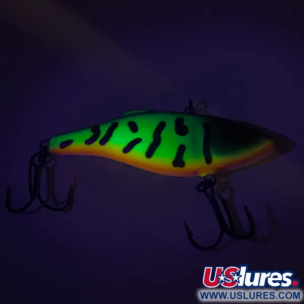 Rapala Rattl'n Rap UV (світиться в ультрафіолеті), Fire Tiger, 16 г, воблер #7641