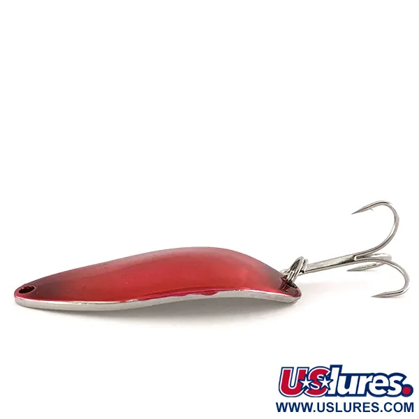 Seneca Little Cleo (Hula Girl), червоний/нікель, 14 г, блесна коливалка (колебалка) #7655