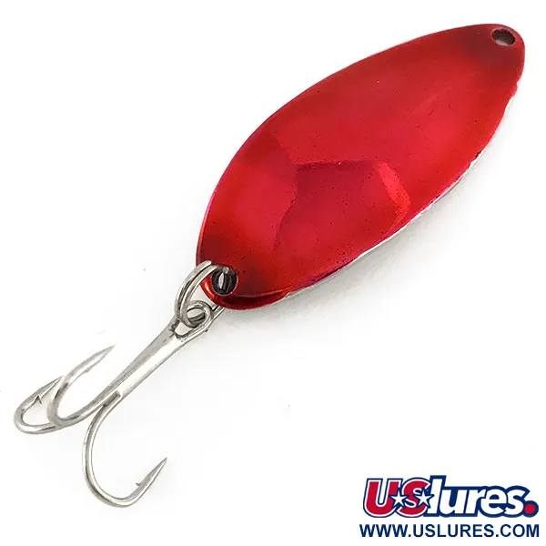 Seneca Little Cleo (Hula Girl), червоний/нікель, 14 г, блесна коливалка (колебалка) #7655