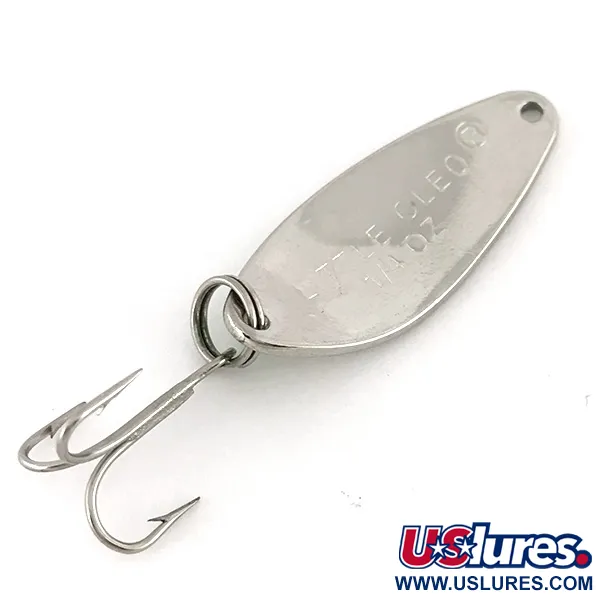  Acme Little Cleo, нікель/зелений, 7 г, блесна коливалка (колебалка) #7660