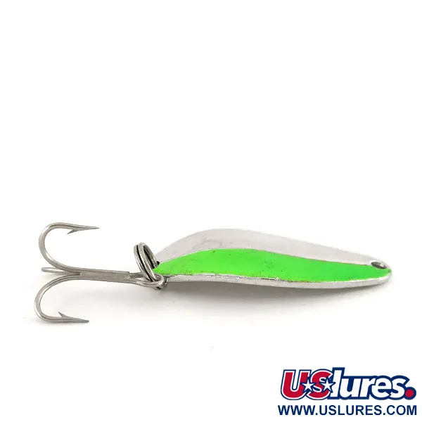  Acme Little Cleo, нікель/зелений, 7 г, блесна коливалка (колебалка) #7660
