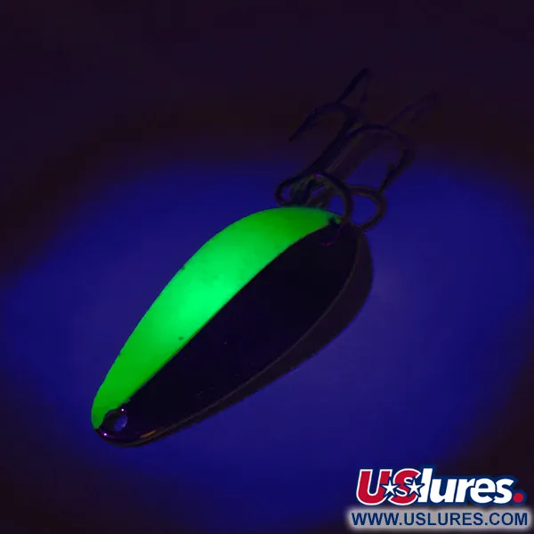  Acme Little Cleo, нікель/зелений, 7 г, блесна коливалка (колебалка) #7660