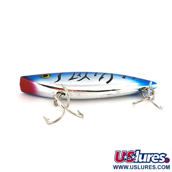  Bill Lewis Rat-L-Trap, RT W1 CHROME/BLUE BACK/BLACK STRIPE, 14 г, воблер #7665