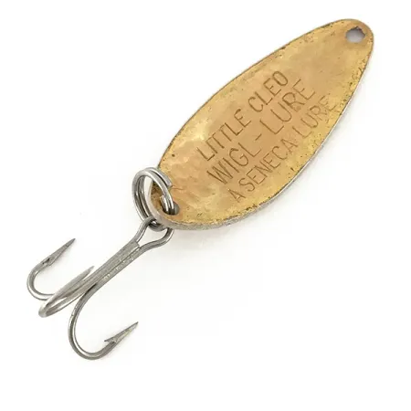 Seneca Little Cleo Crystal, Crystal (золота луска, побите скло) - рідкісний колір, 7 г, блесна коливалка (колебалка) #7674